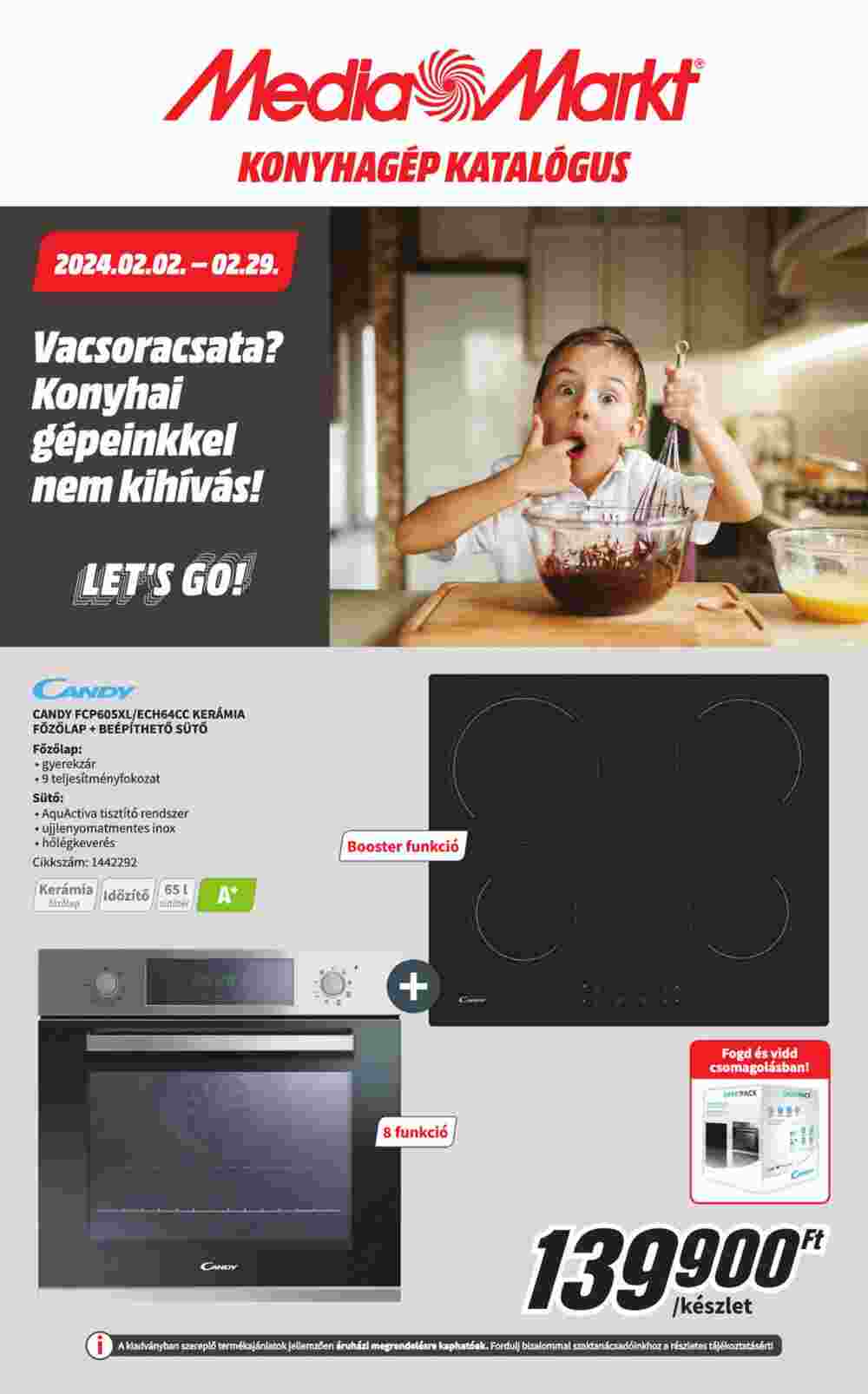 Media Markt akciós újság 2024.02.02-től - 1. oldal.