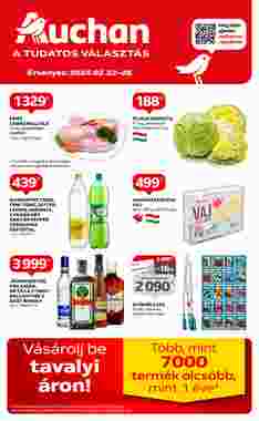 Auchan akciós újság 2024.02.22-től