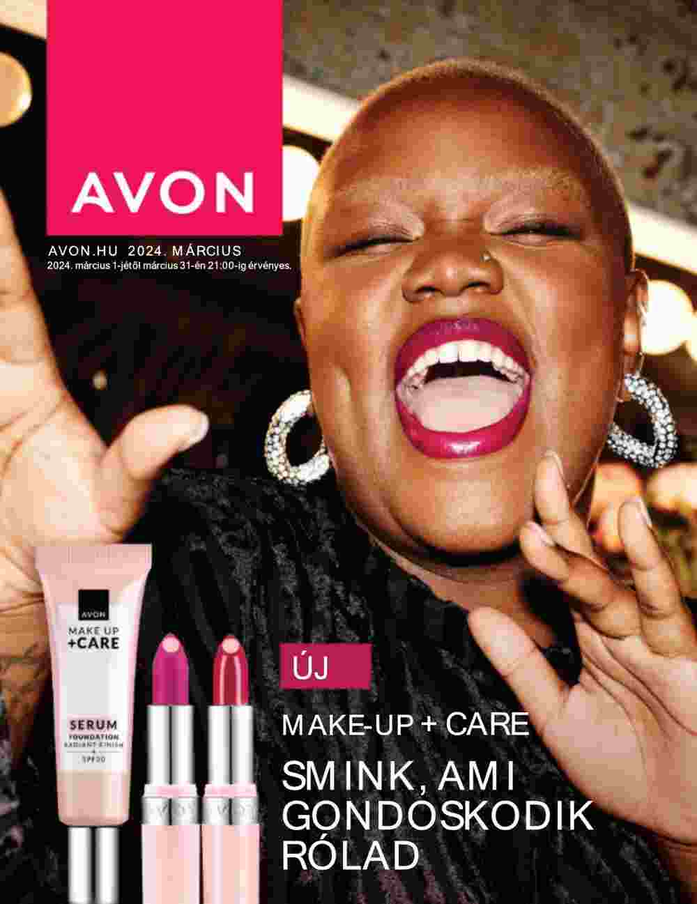 Avon akciós újság 2024.03.01-től - 1. oldal.