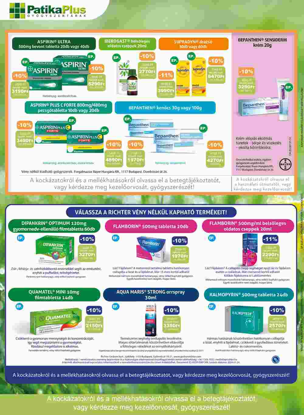 PatikaPlus akciós újság 2024.03.01-től - 4. oldal.