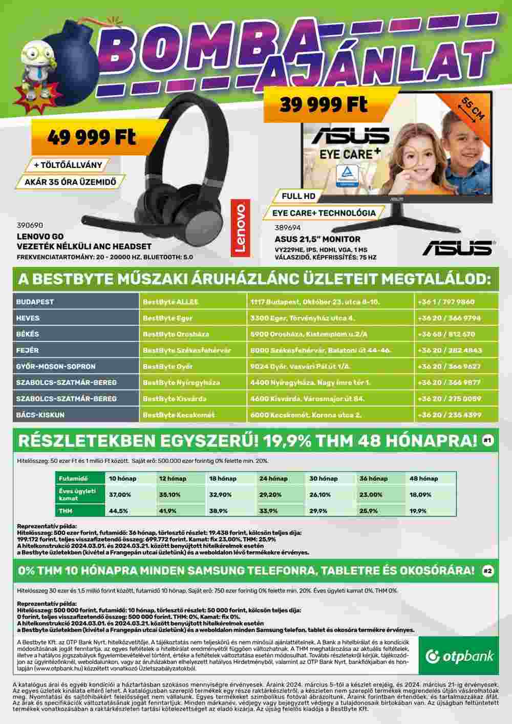 BestByte akciós újság 2024.03.05-től - 12. oldal.