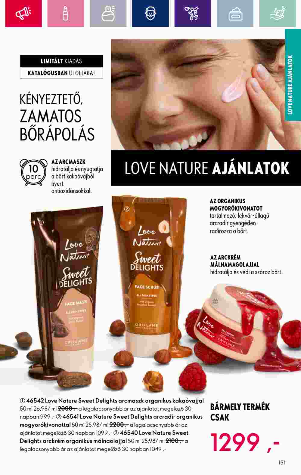 Oriflame akciós újság 2024.03.05-től - 151. oldal.