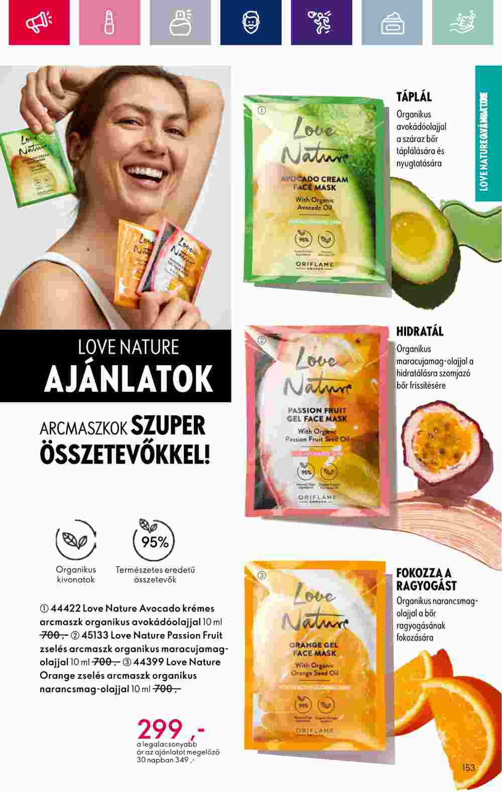 Oriflame akciós újság 2024.03.05-től - 153. oldal.