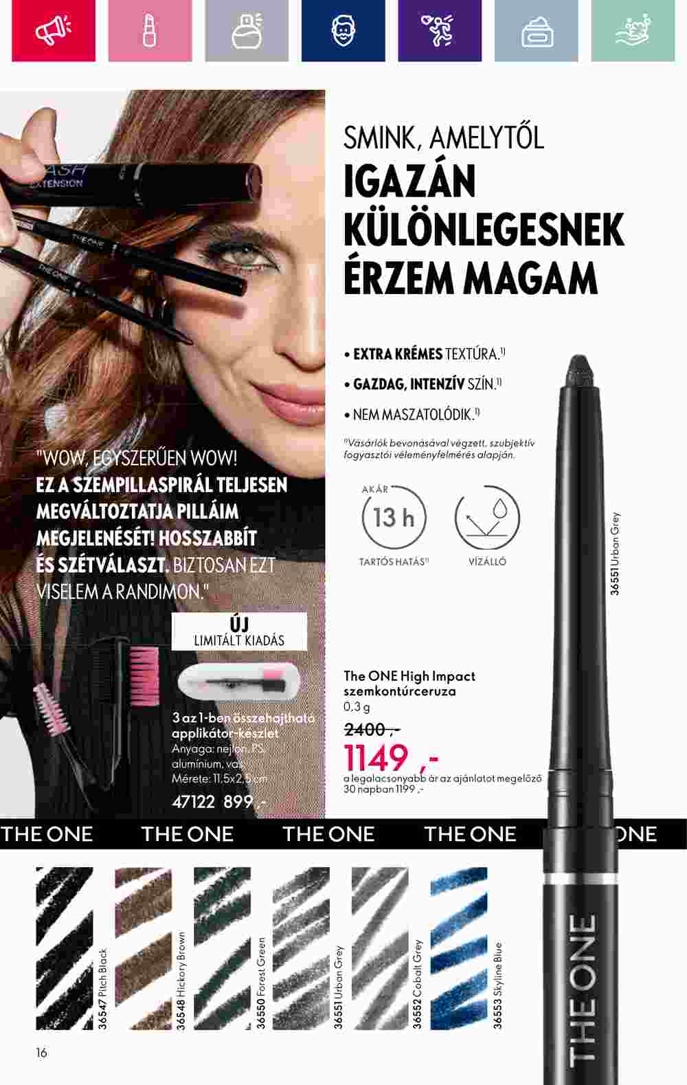 Oriflame akciós újság 2024.03.05-től - 16. oldal.