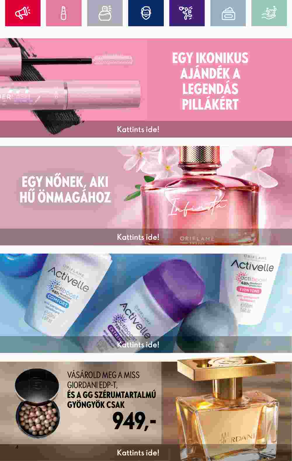 Oriflame akciós újság 2024.03.05-től - 4. oldal.