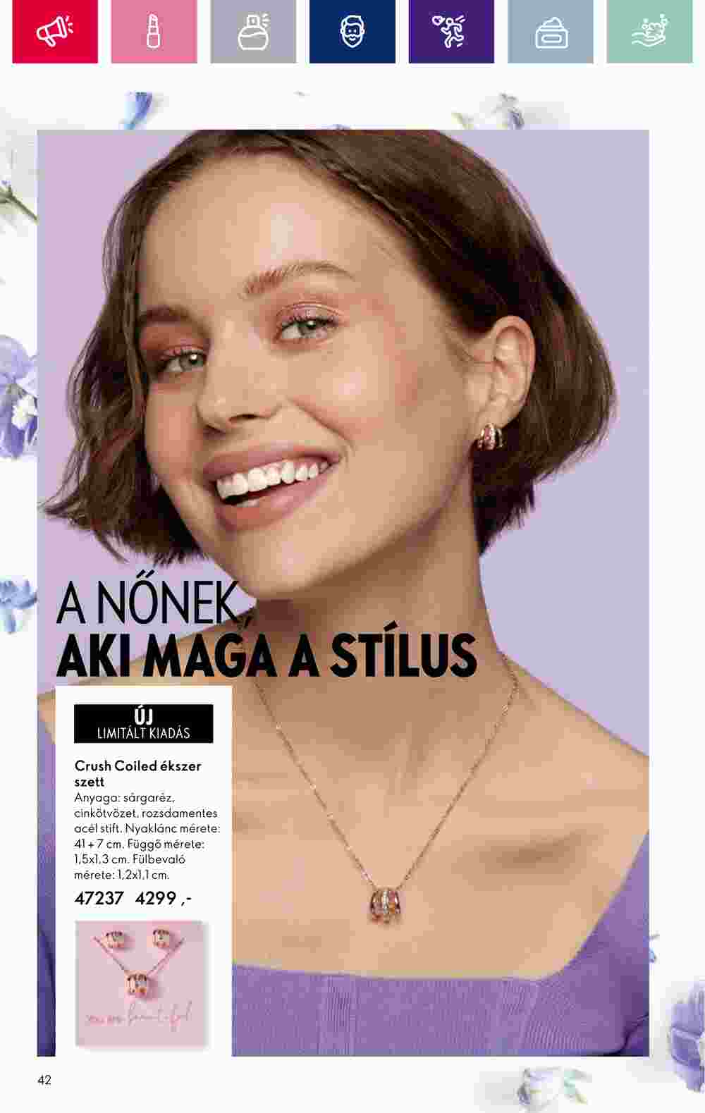 Oriflame akciós újság 2024.03.05-től - 42. oldal.