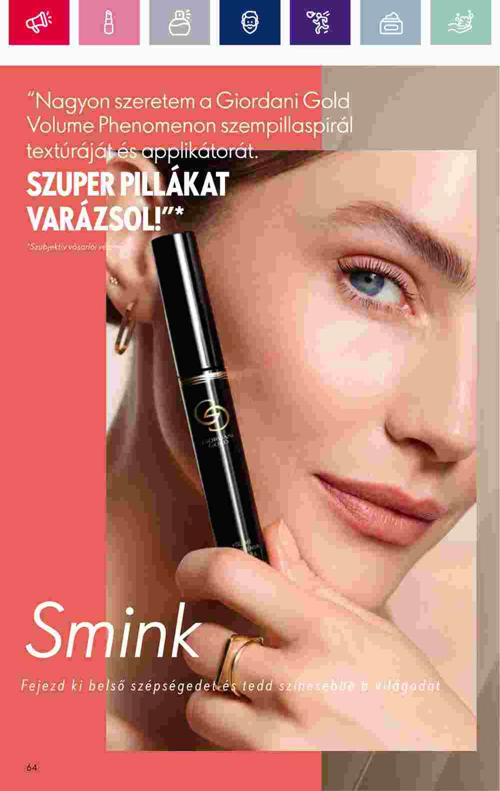 Oriflame akciós újság 2024.03.05-től - 64. oldal.