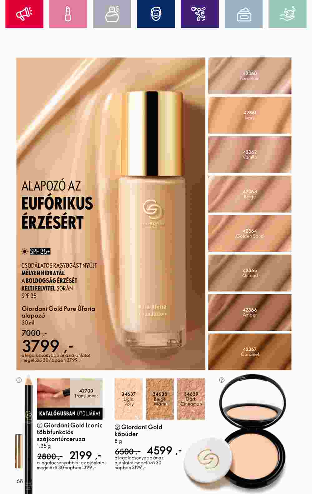 Oriflame akciós újság 2024.03.05-től - 68. oldal.