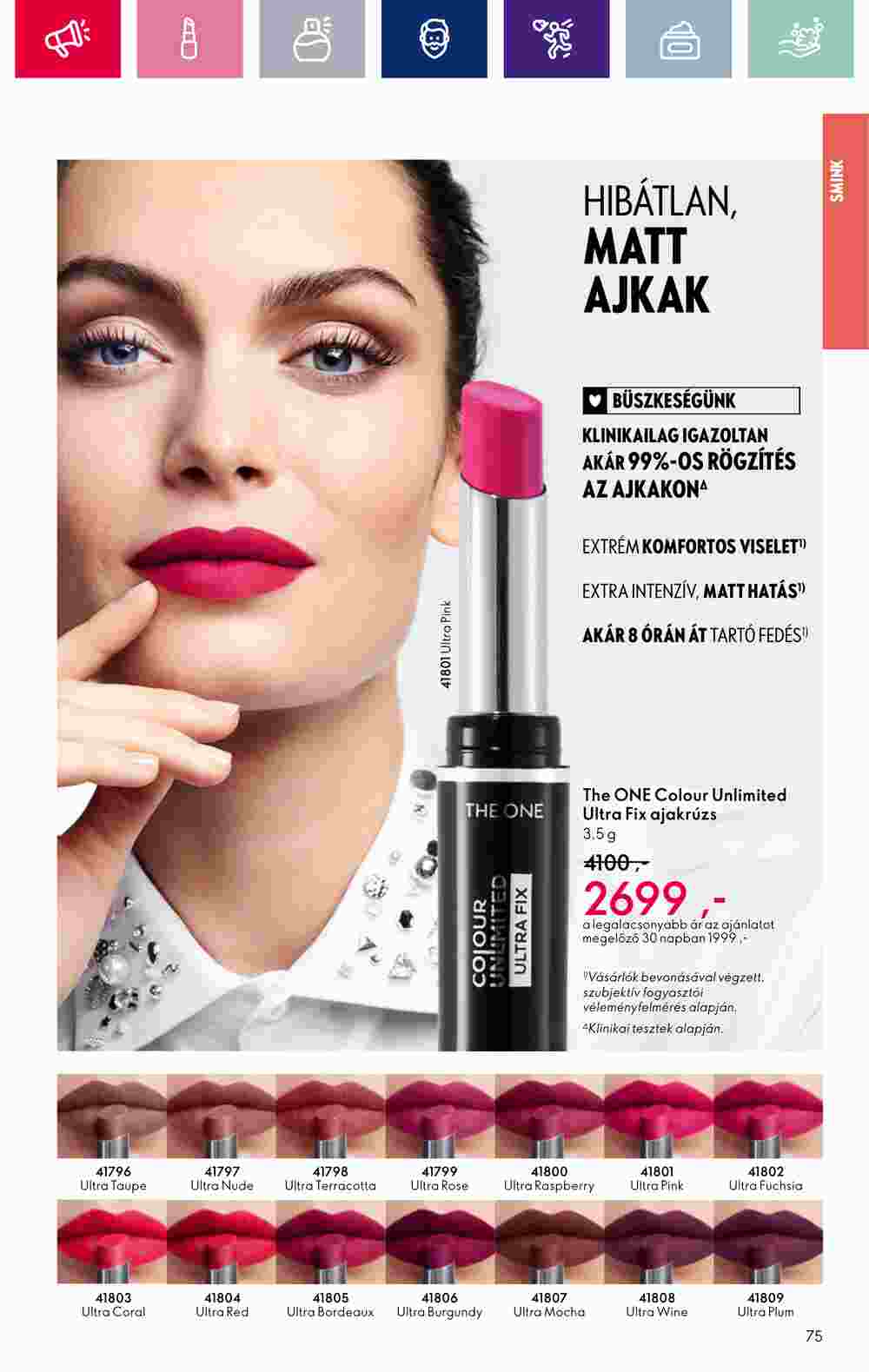 Oriflame akciós újság 2024.03.05-től - 75. oldal.