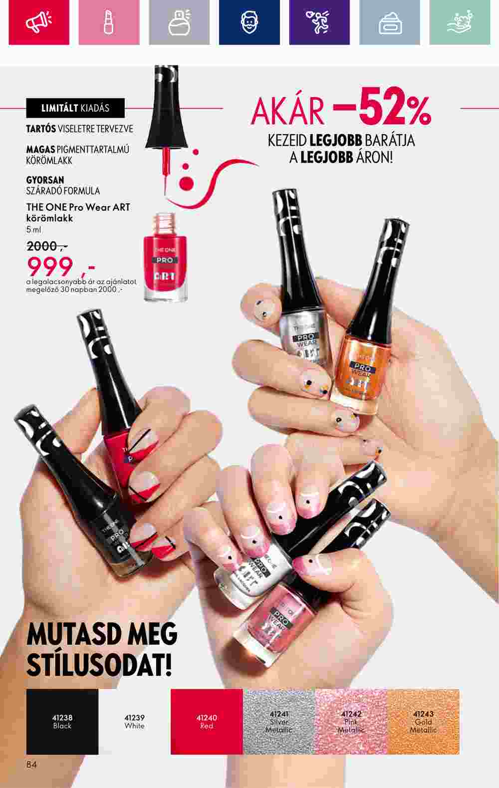 Oriflame akciós újság 2024.03.05-től - 84. oldal.