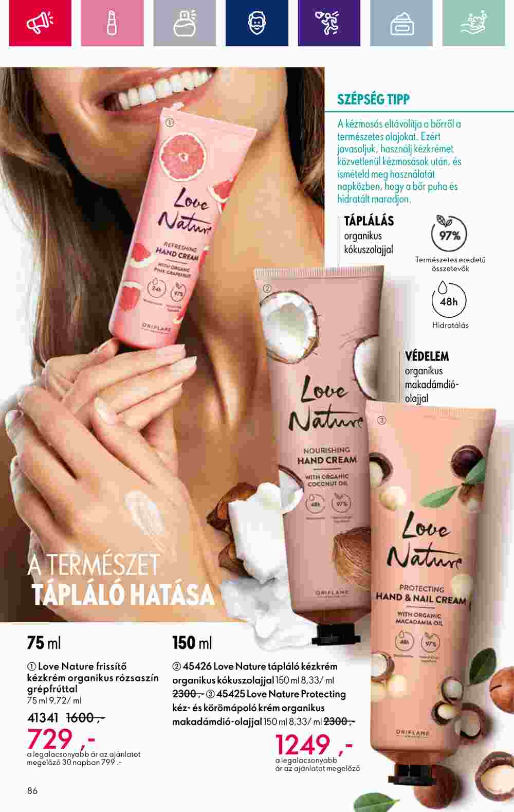 Oriflame akciós újság 2024.03.05-től - 86. oldal.