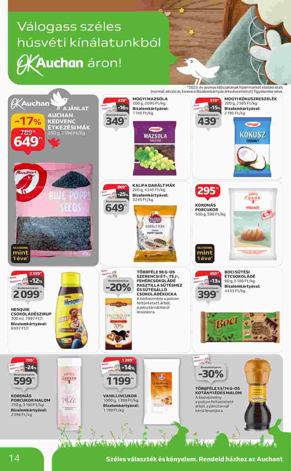 Auchan akciós újság 2024.03.07-től - 14. oldal.