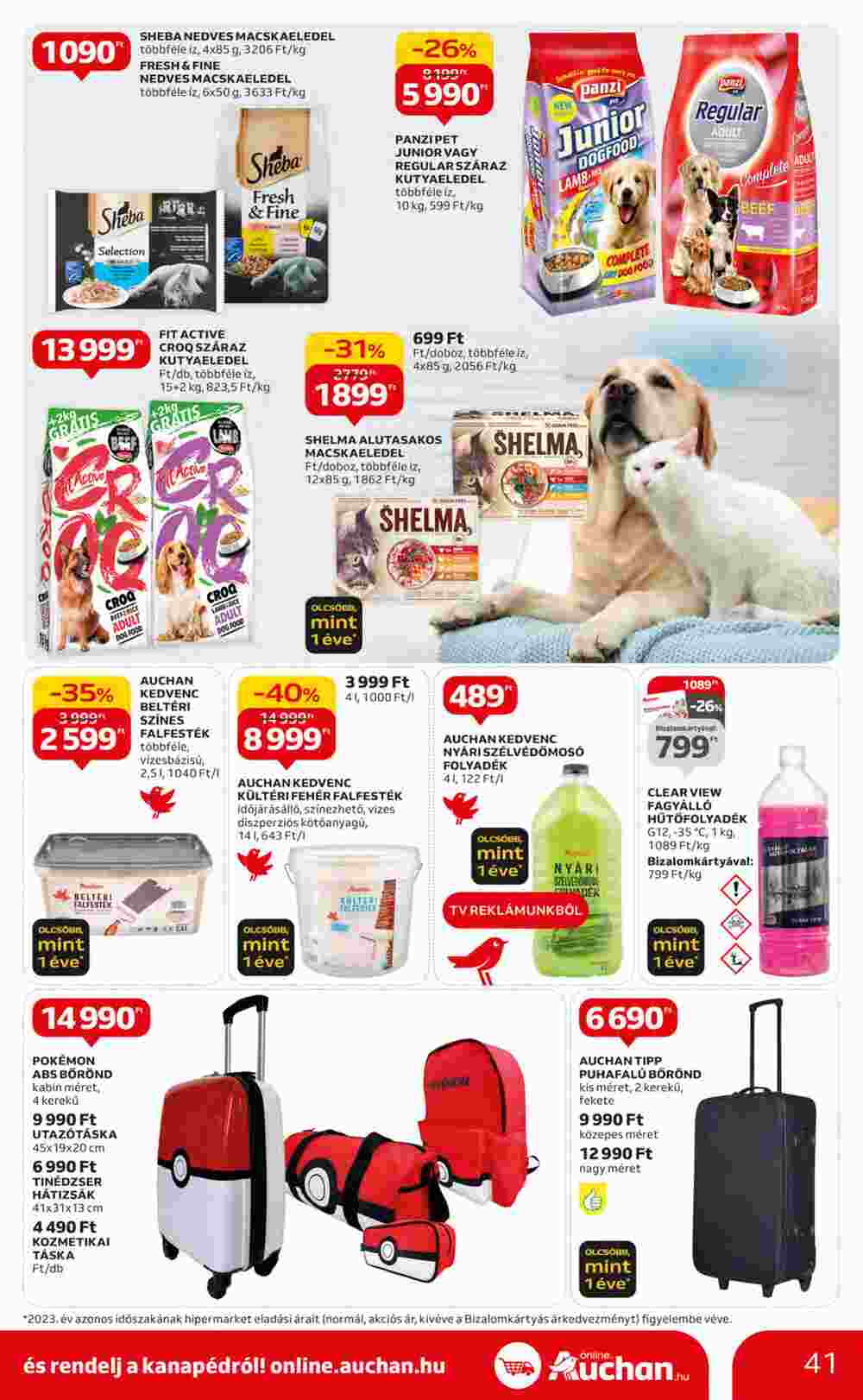 Auchan akciós újság 2024.03.14-től - 41. oldal.