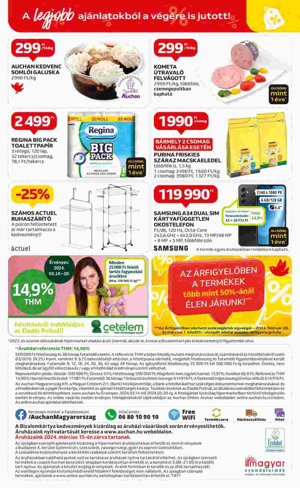 Auchan akciós újság 2024.03.14-től - 52. oldal.