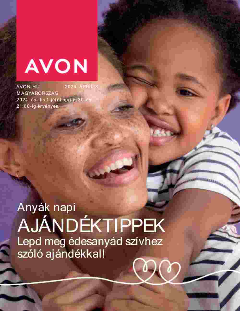 Avon akciós újság 2024.04.01-től - 1. oldal.