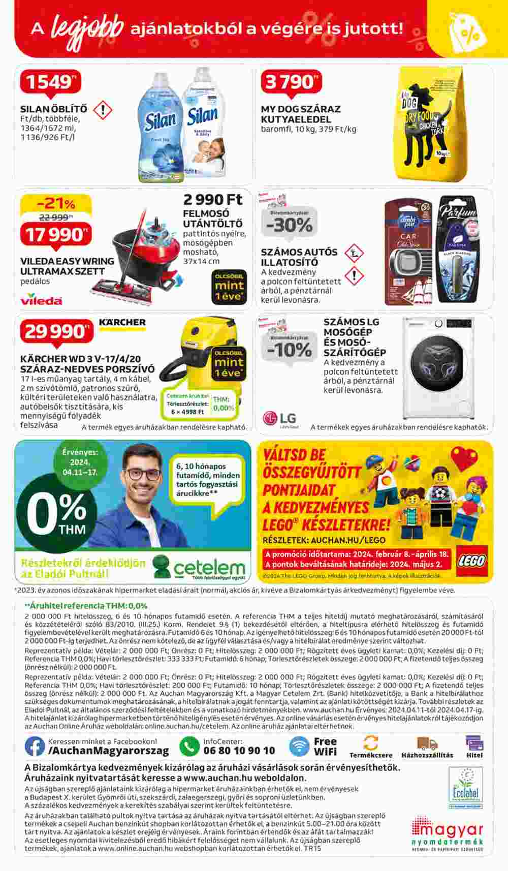 Auchan akciós újság 2024.04.11-től - 54. oldal.