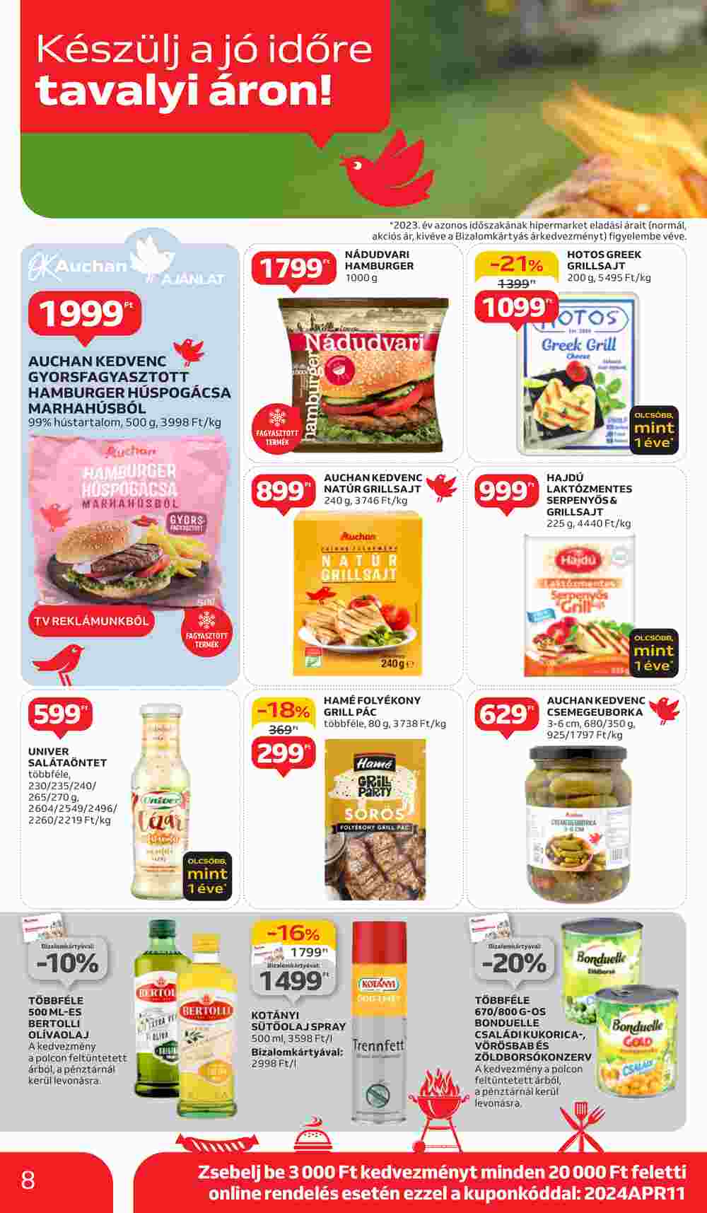 Auchan akciós újság 2024.04.11-től - 8. oldal.