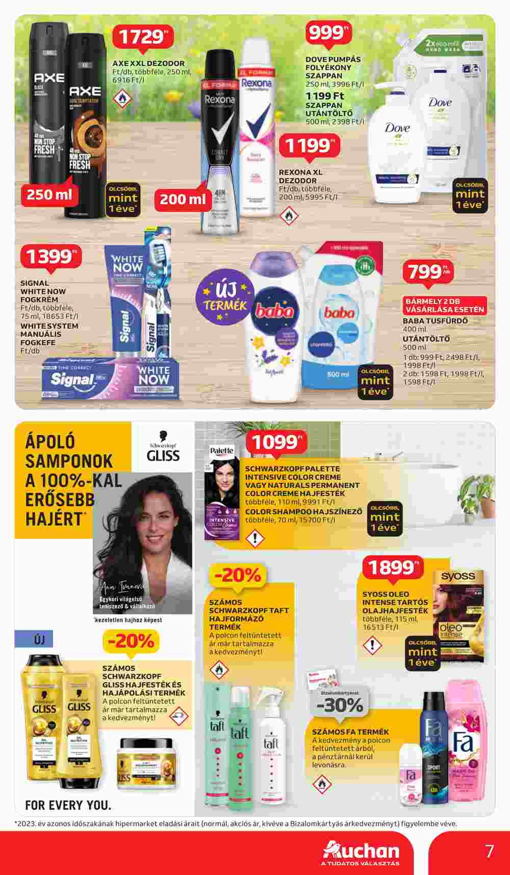Auchan akciós újság 2024.04.11-től - 7. oldal.