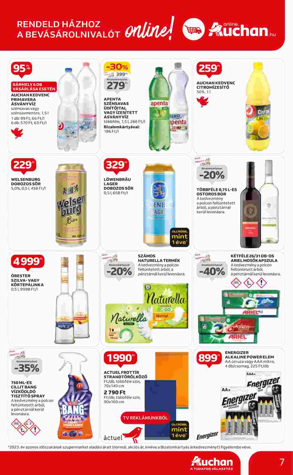 Auchan akciós újság 2024.04.11-től - 7. oldal.