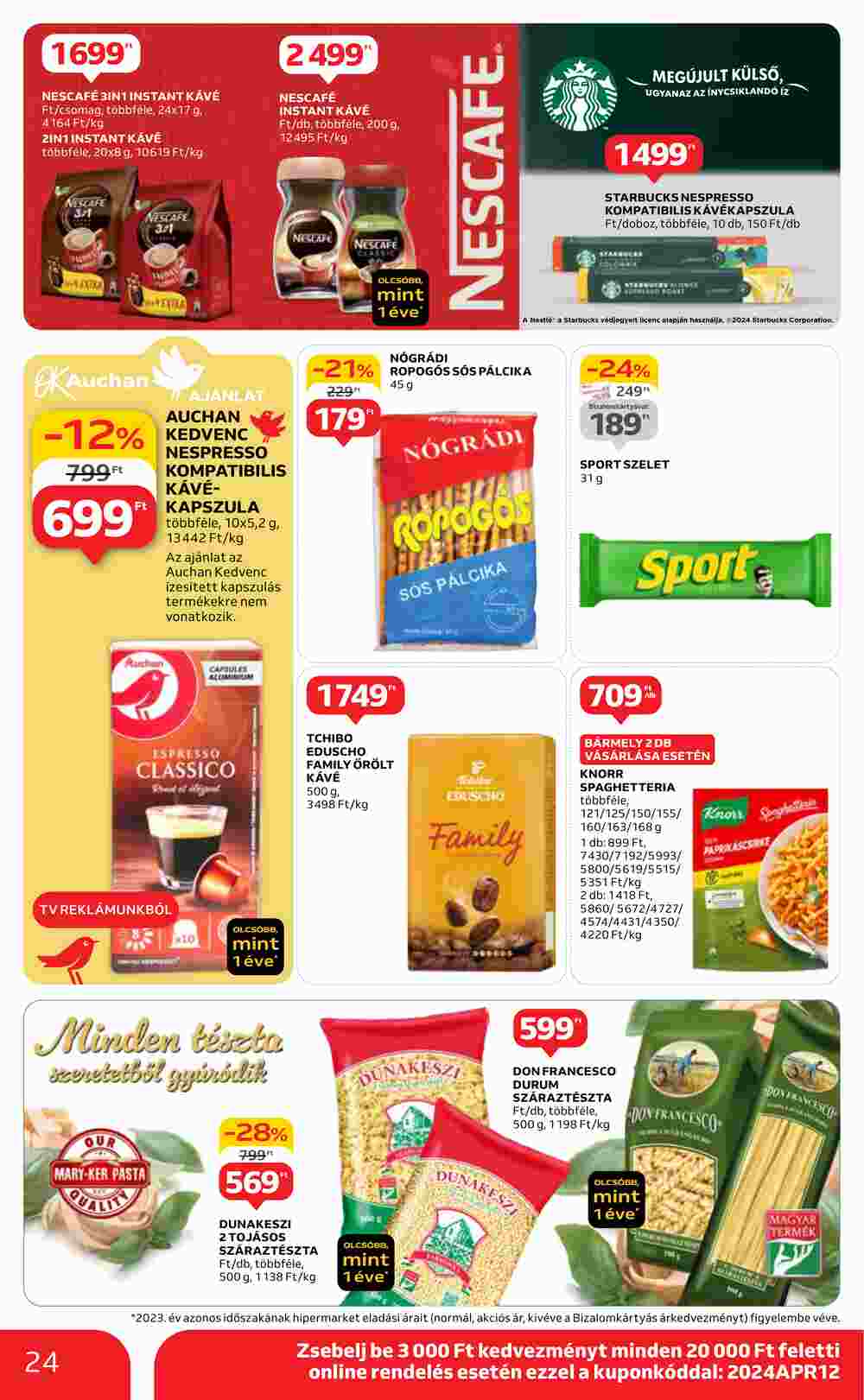 Auchan akciós újság 2024.04.18-tól - 24. oldal.