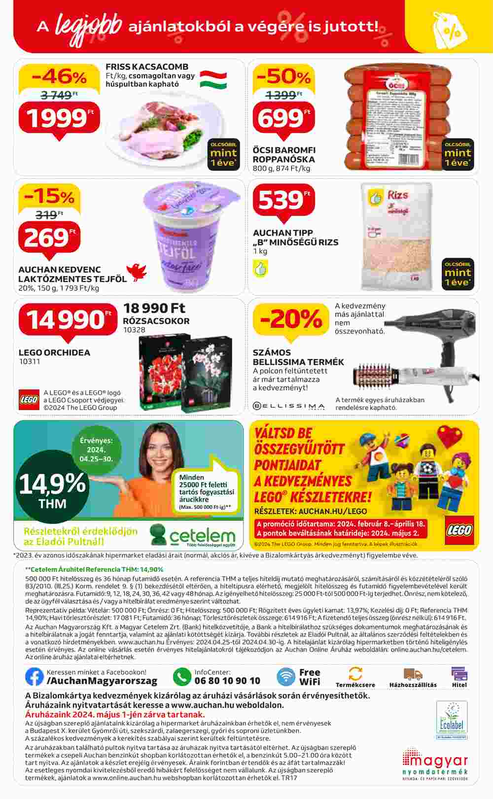 Auchan akciós újság 2024.04.25-től - 48. oldal.