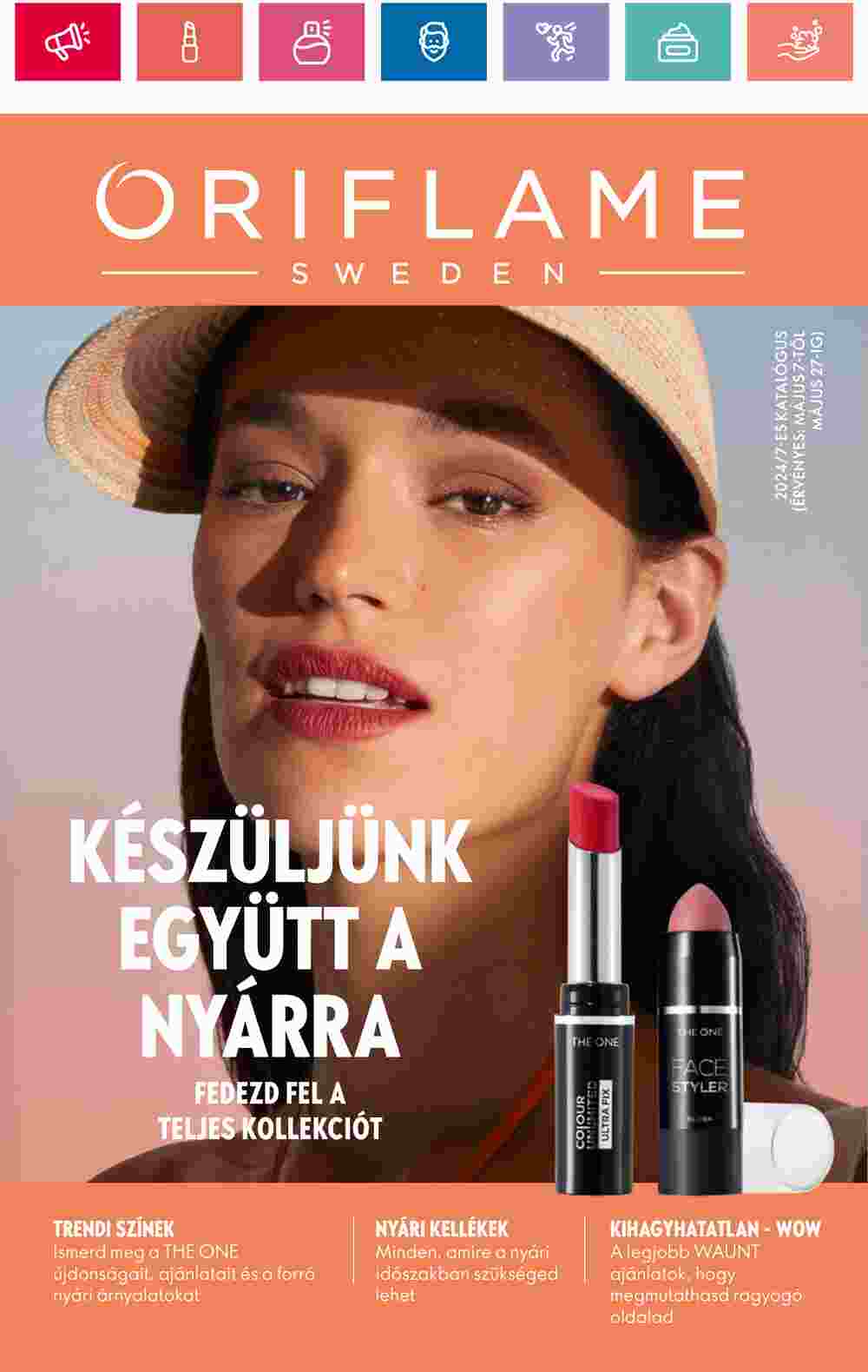 Oriflame akciós újság 2024.05.07-től - 1. oldal.