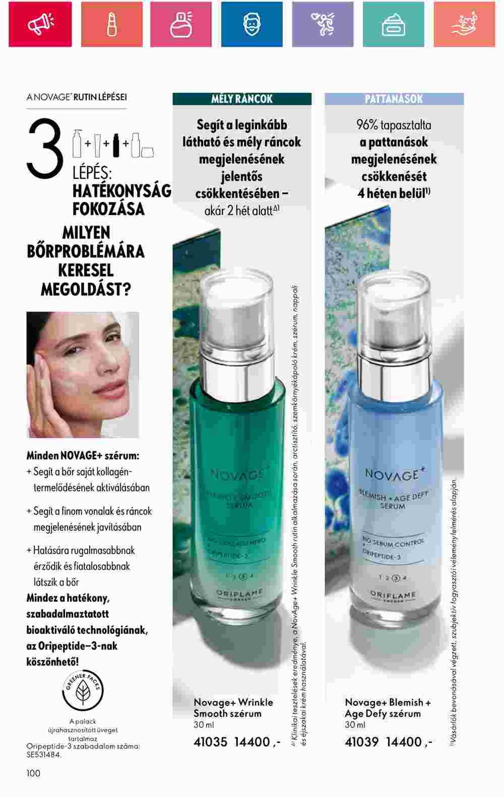 Oriflame akciós újság 2024.05.07-től - 100. oldal.