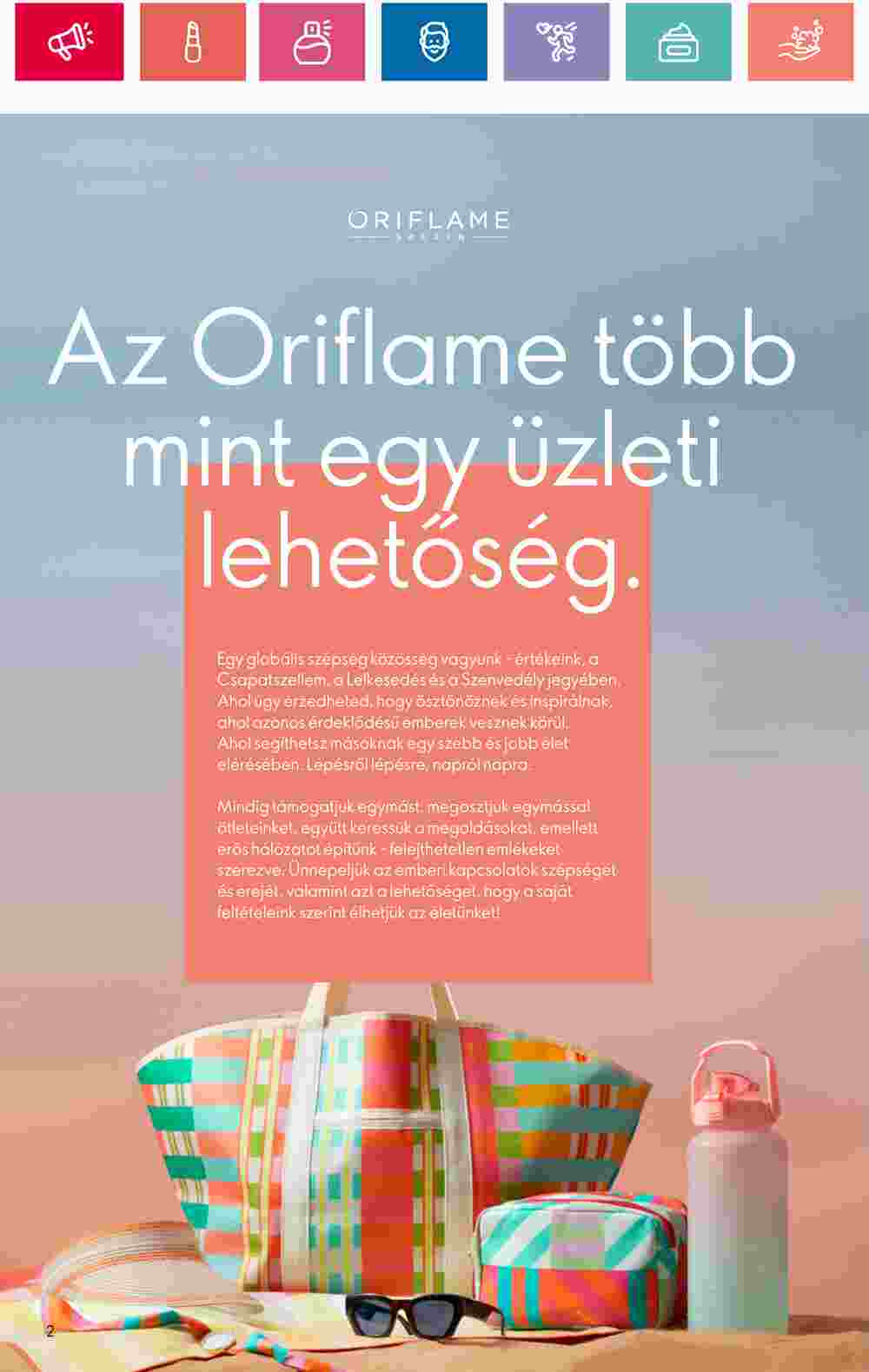 Oriflame akciós újság 2024.05.07-től - 2. oldal.