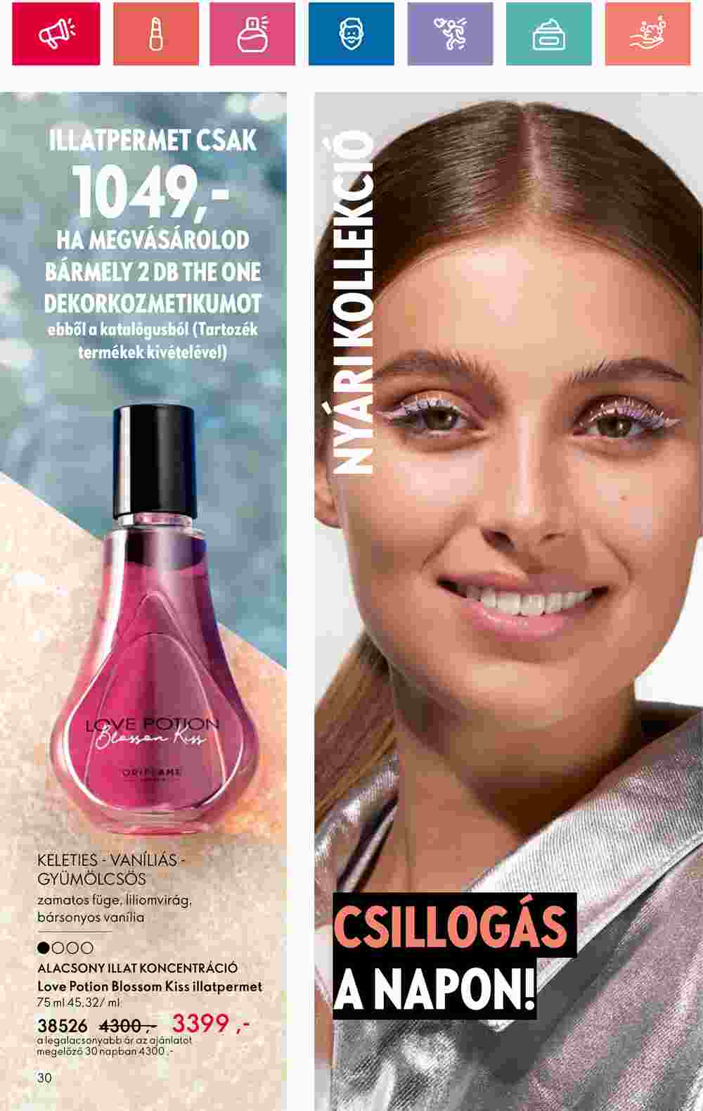 Oriflame akciós újság 2024.05.07-től - 30. oldal.