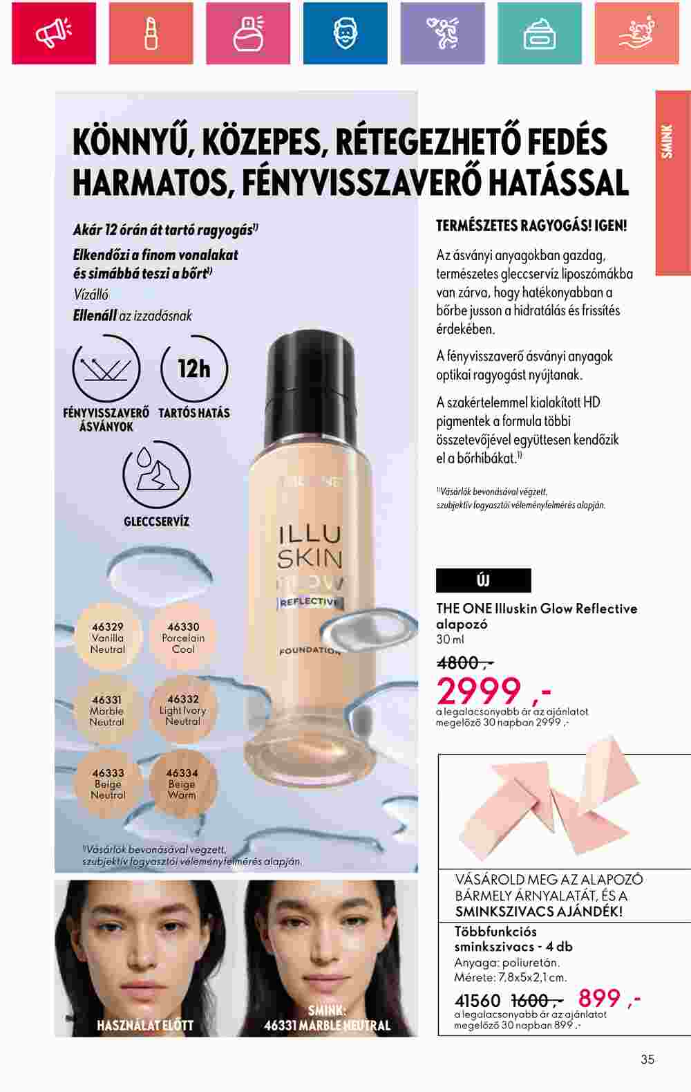 Oriflame akciós újság 2024.05.07-től - 35. oldal.