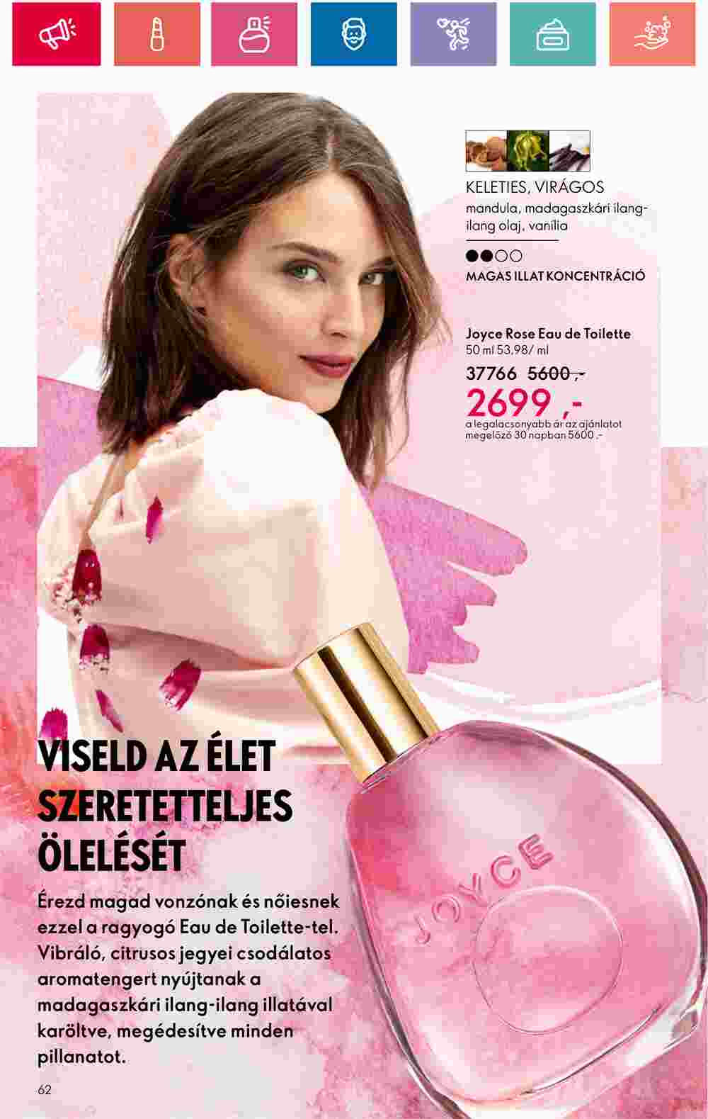 Oriflame akciós újság 2024.05.07-től - 62. oldal.