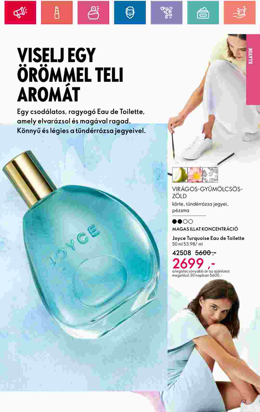 Oriflame akciós újság 2024.05.07-től - 63. oldal.