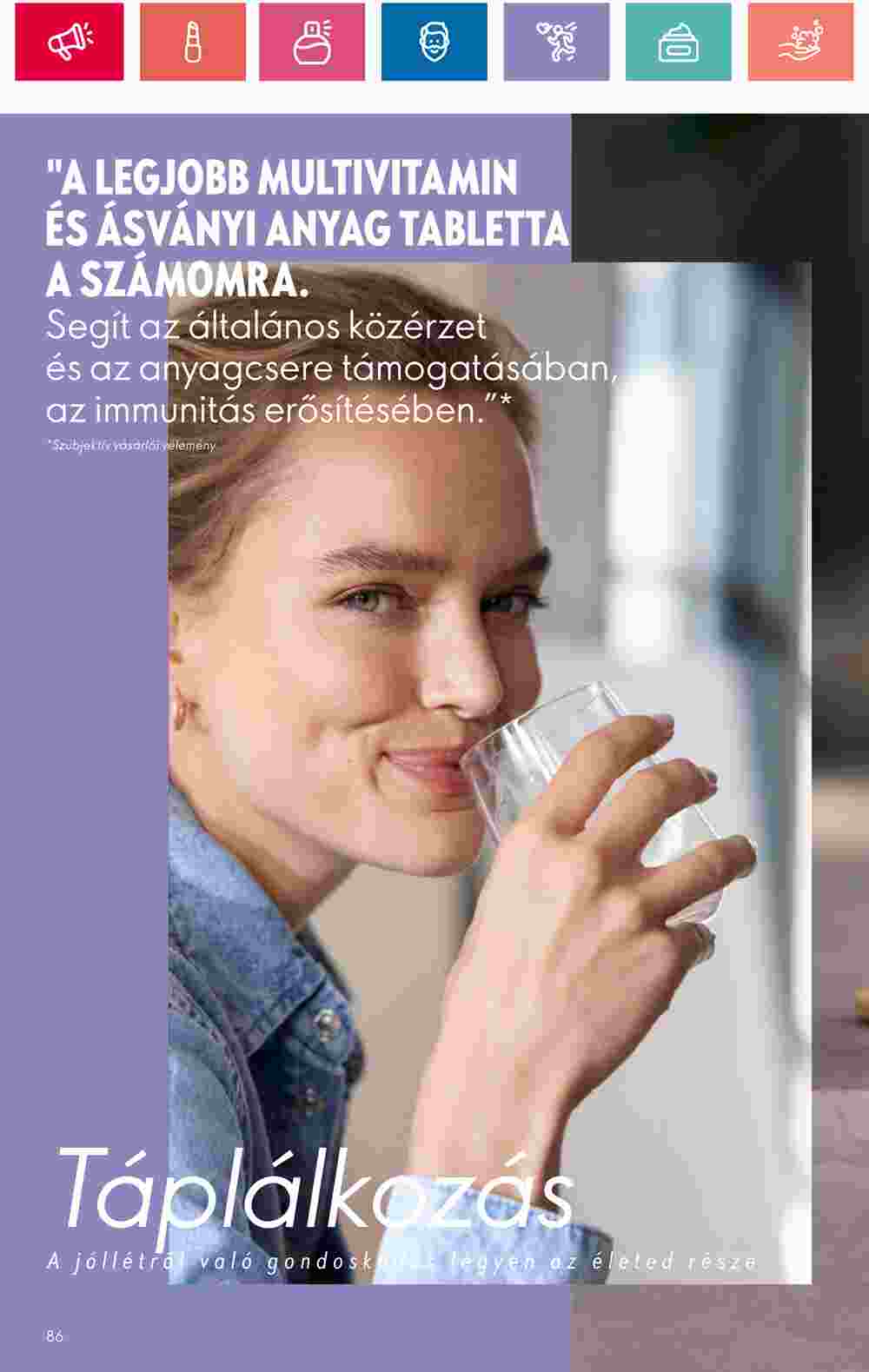 Oriflame akciós újság 2024.05.07-től - 86. oldal.