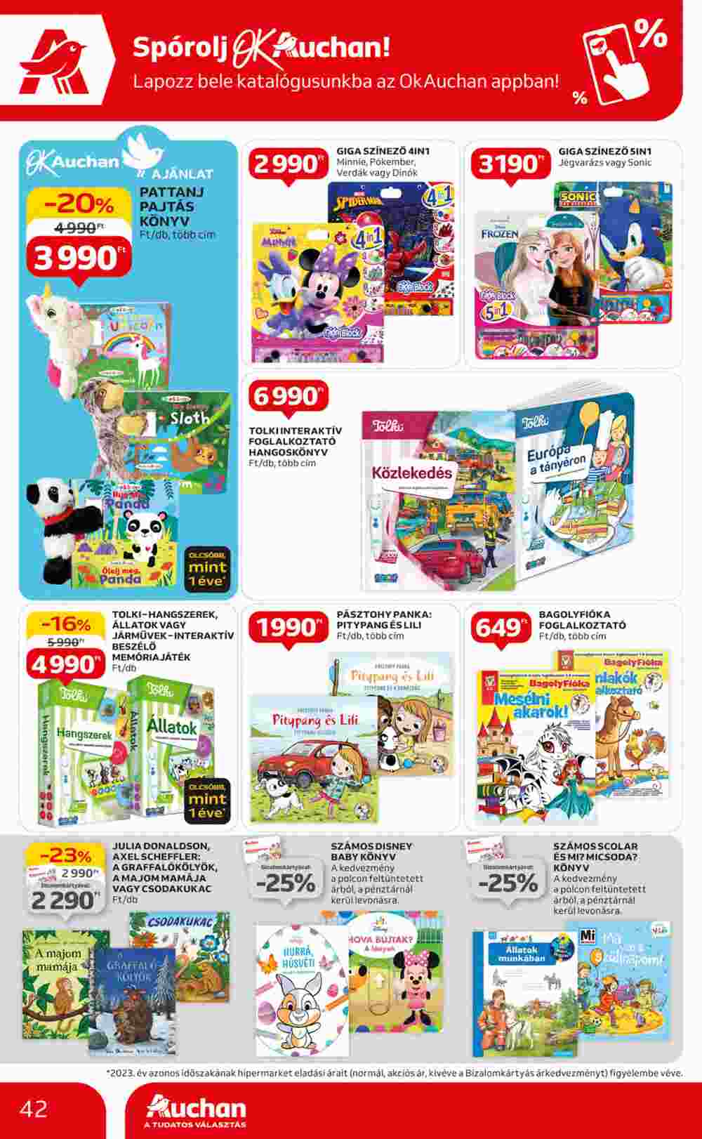 Auchan akciós újság 2024.05.09-től - 42. oldal.