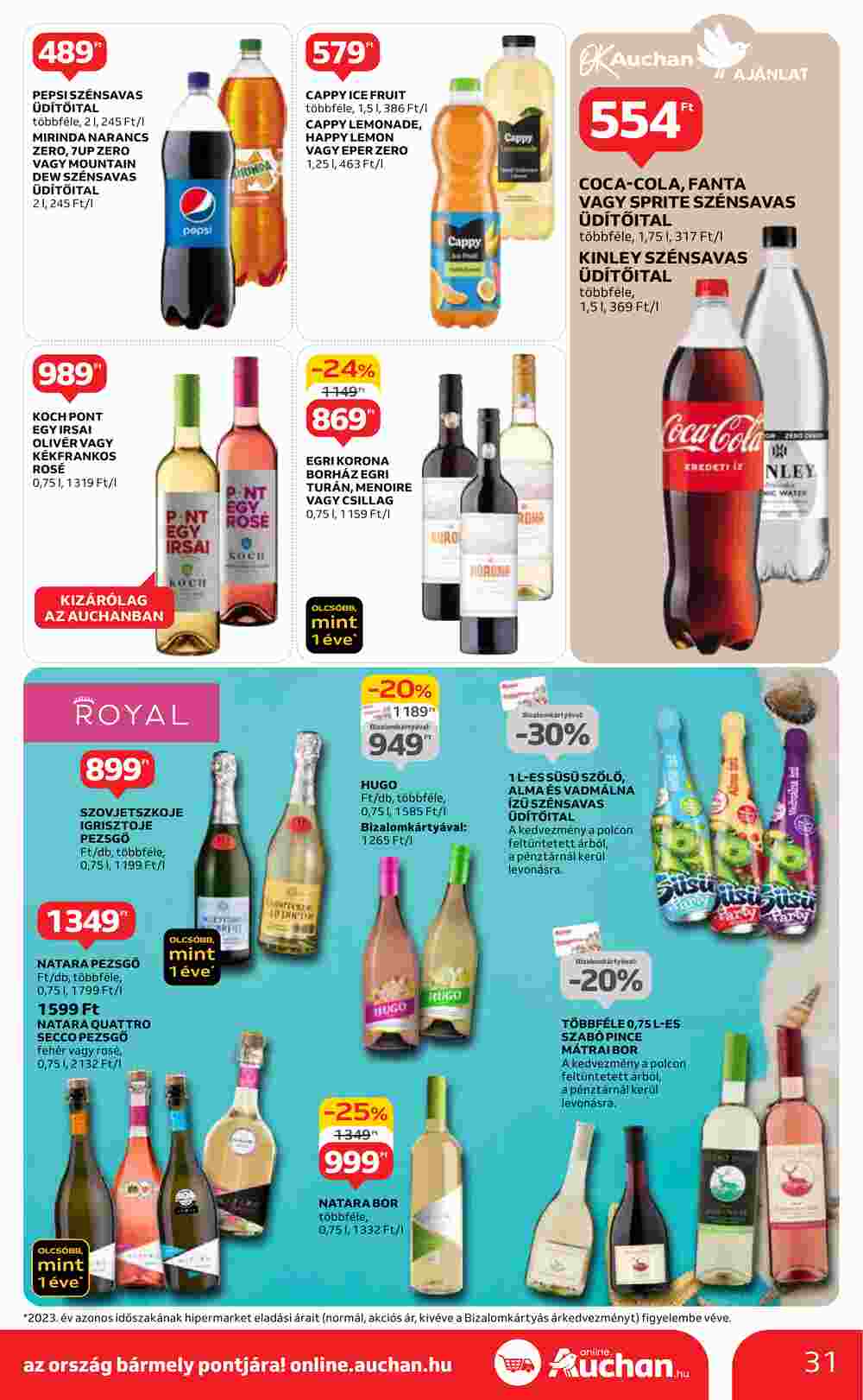 Auchan akciós újság 2024.05.16-tól - 31. oldal.