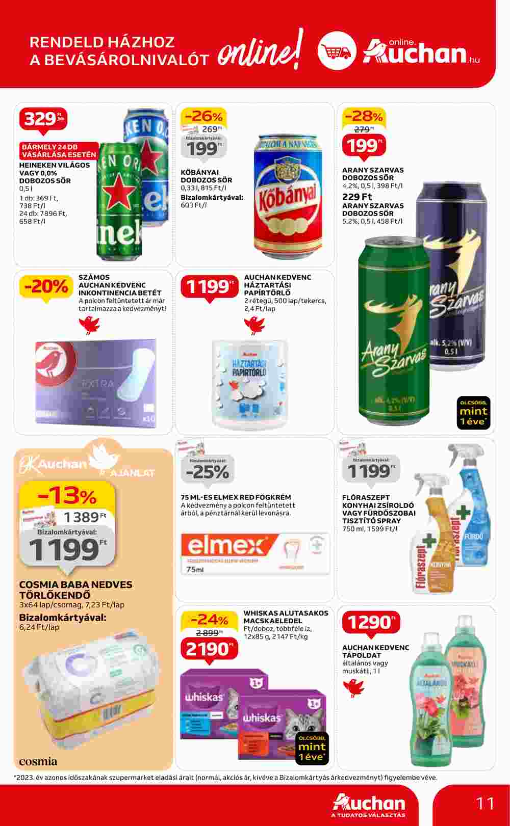 Auchan akciós újság 2024.05.16-tól - 11. oldal.