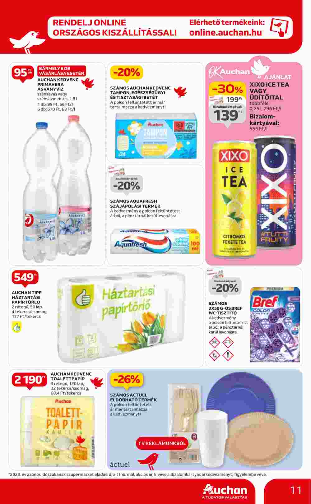Auchan akciós újság 2024.05.23-tól - 11. oldal.