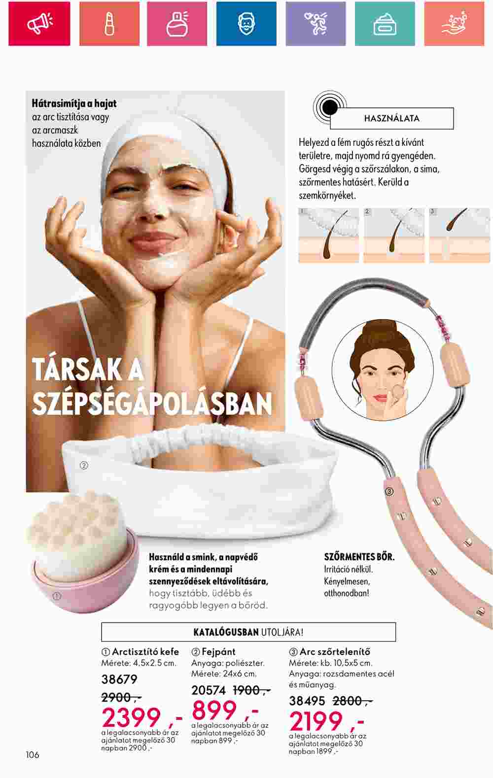 Oriflame akciós újság 2024.05.28-tól - 106. oldal.