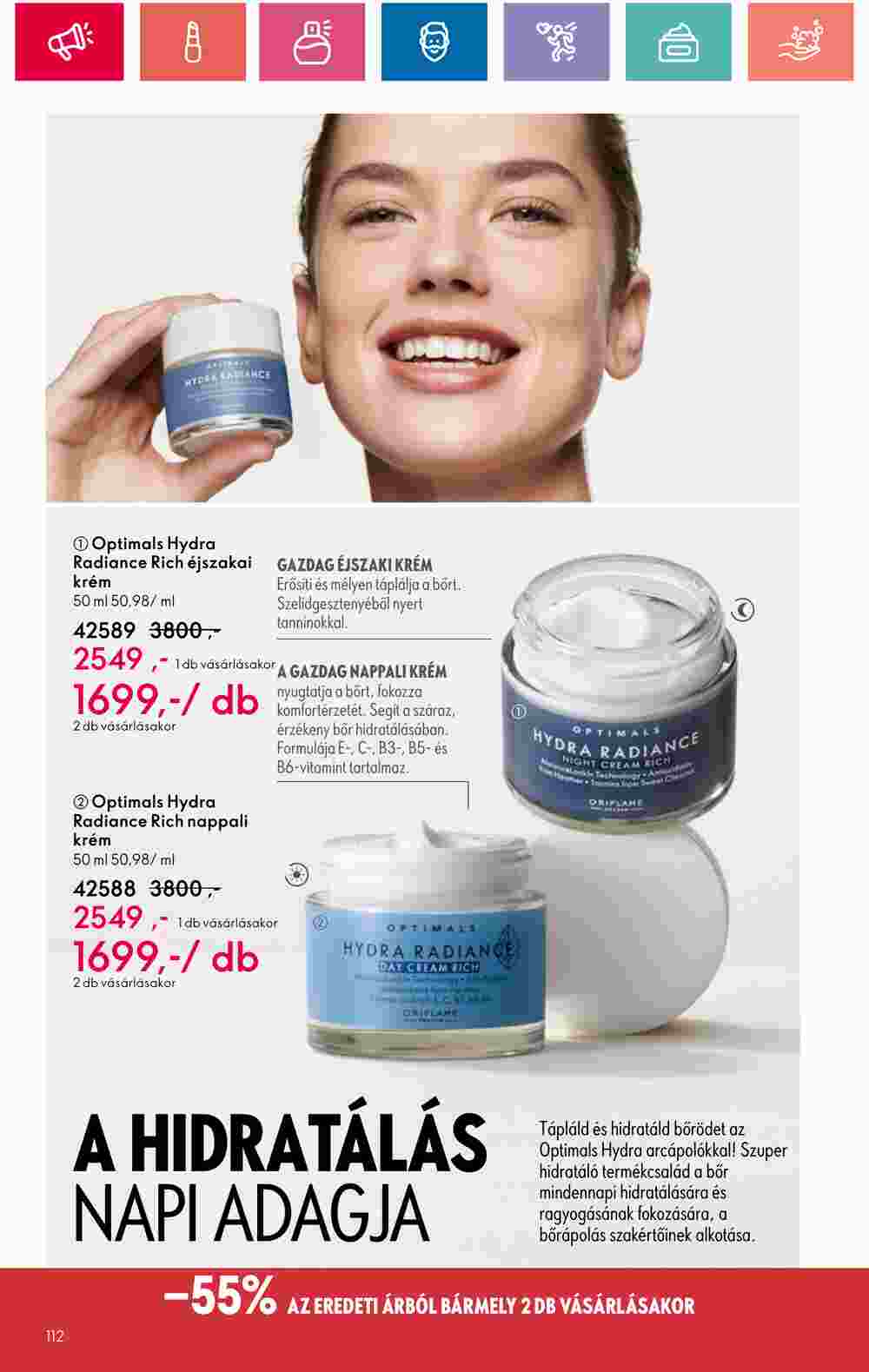 Oriflame akciós újság 2024.05.28-tól - 112. oldal.