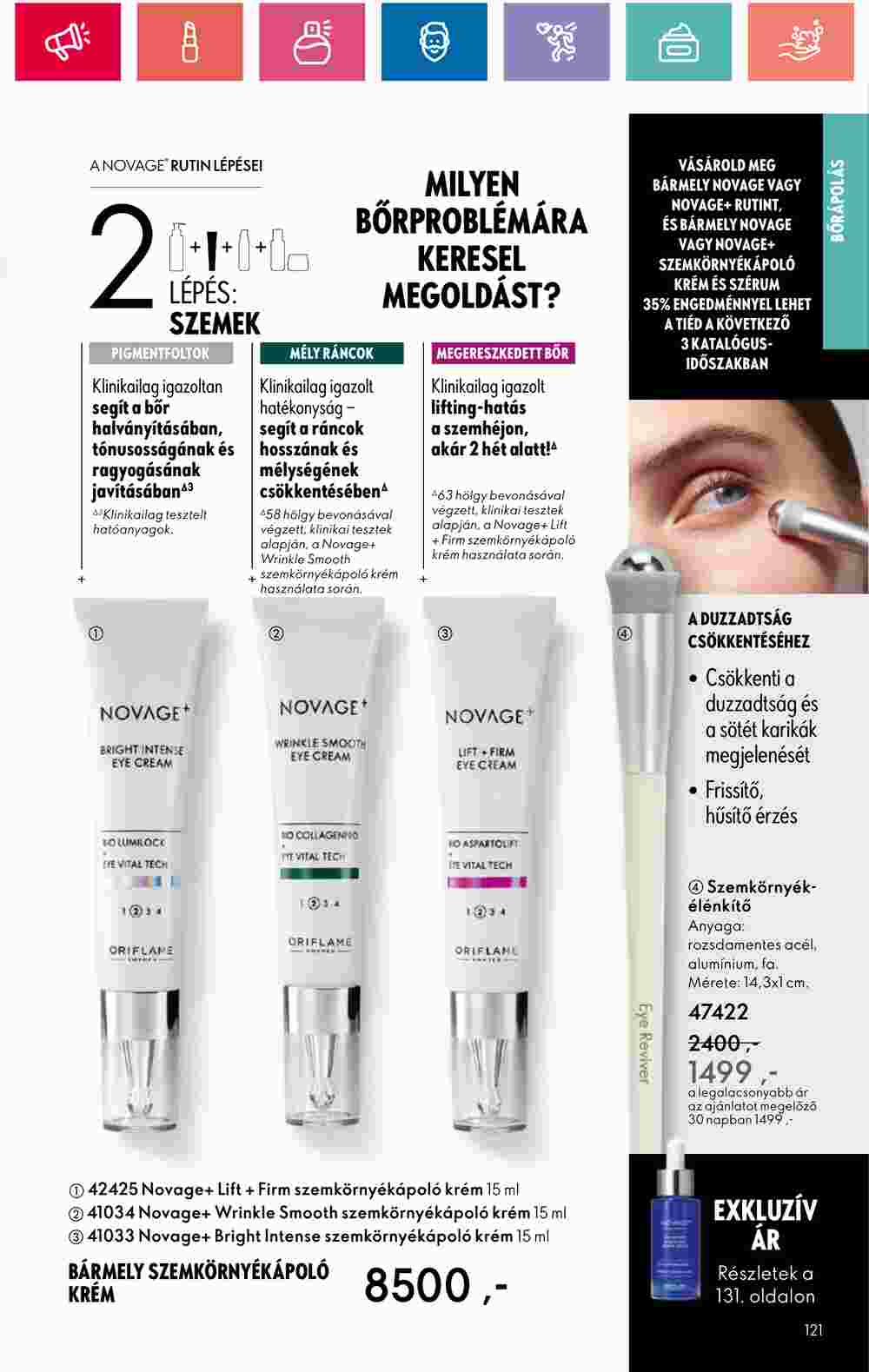 Oriflame akciós újság 2024.05.28-tól - 121. oldal.