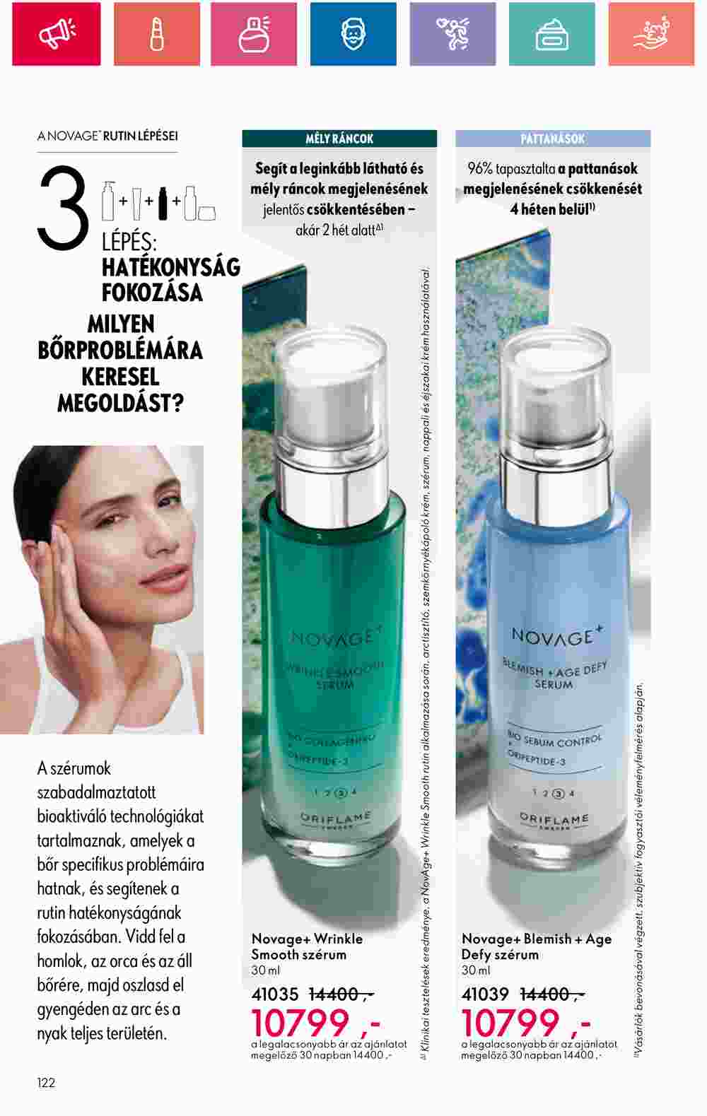 Oriflame akciós újság 2024.05.28-tól - 122. oldal.