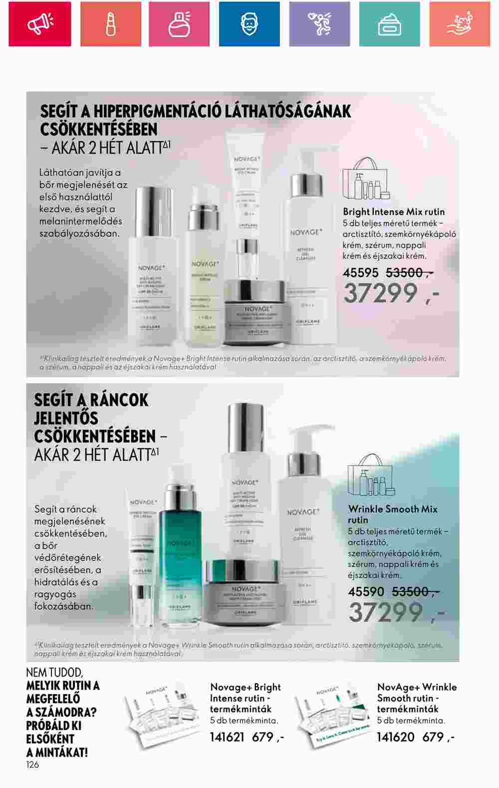 Oriflame akciós újság 2024.05.28-tól - 126. oldal.