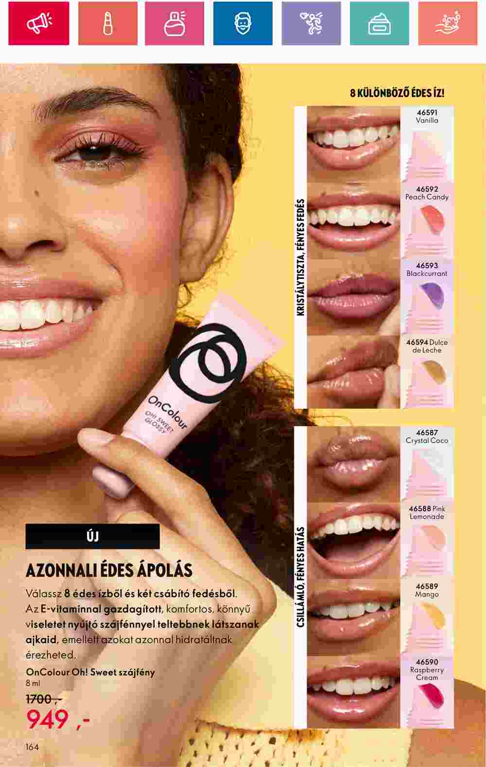 Oriflame akciós újság 2024.05.28-tól - 164. oldal.