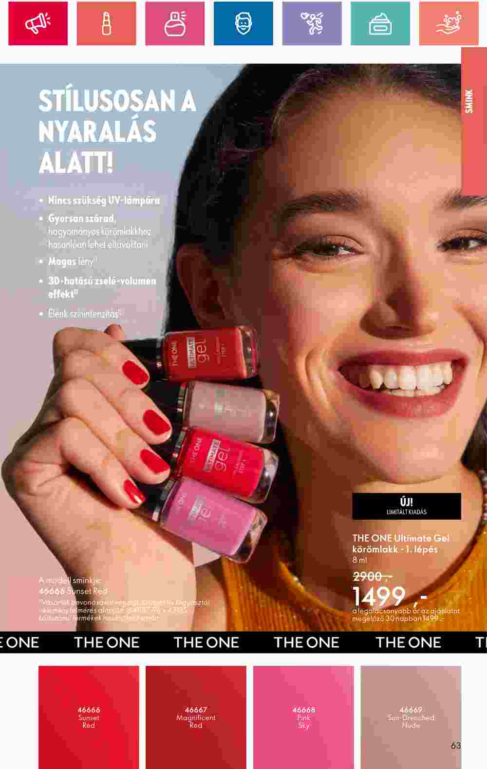 Oriflame akciós újság 2024.05.28-tól - 63. oldal.