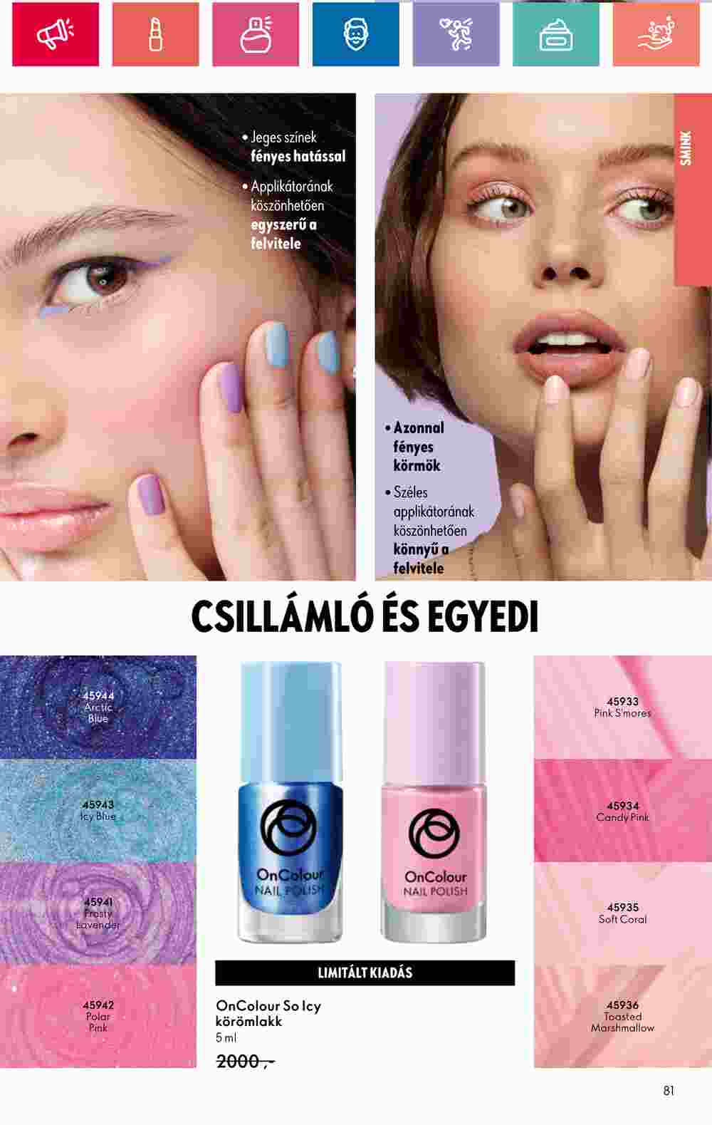 Oriflame akciós újság 2024.05.28-tól - 81. oldal.