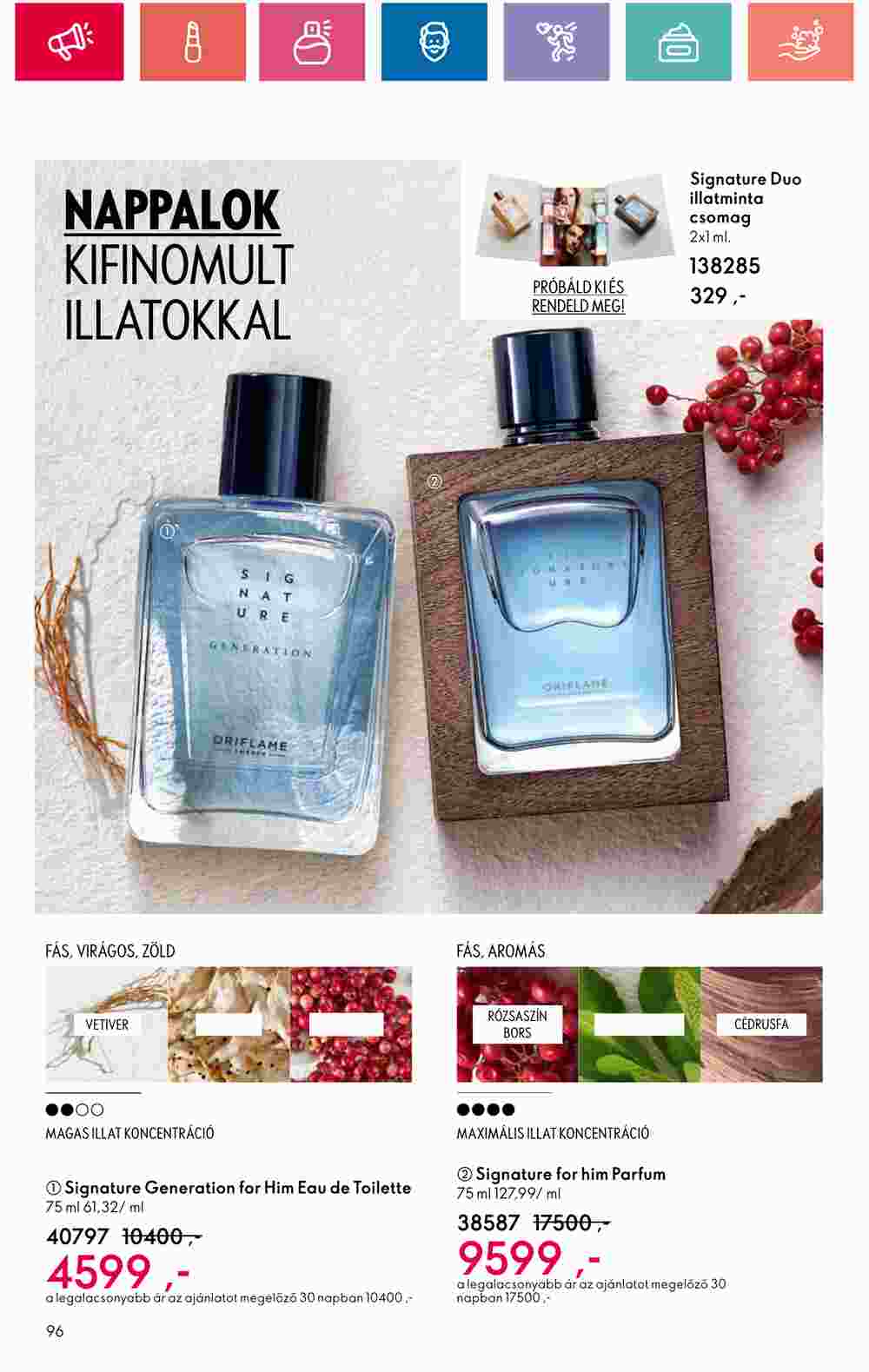 Oriflame akciós újság 2024.05.28-tól - 96. oldal.