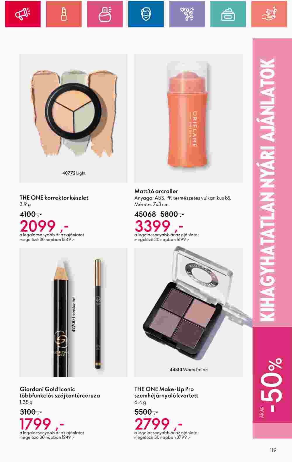 Oriflame akciós újság 2024.06.18-tól - 119. oldal.