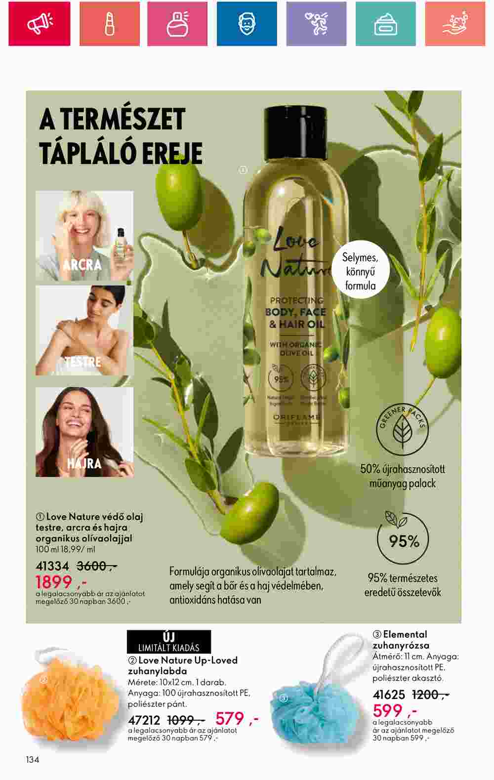 Oriflame akciós újság 2024.06.18-tól - 134. oldal.