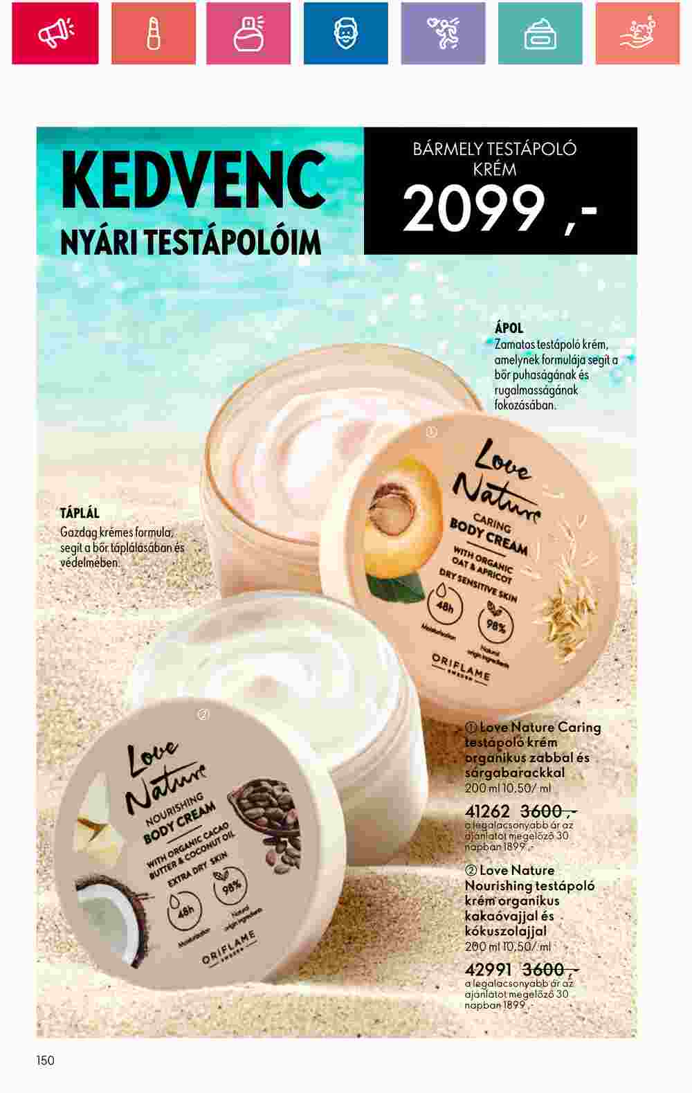 Oriflame akciós újság 2024.06.18-tól - 150. oldal.