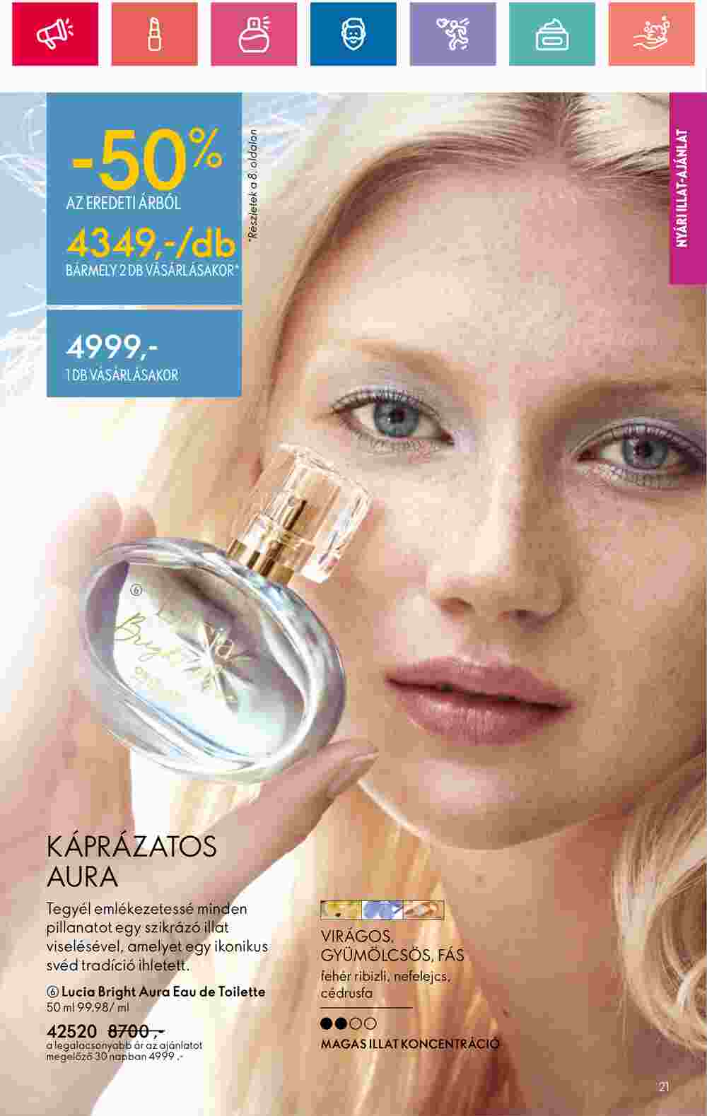 Oriflame akciós újság 2024.06.18-tól - 21. oldal.